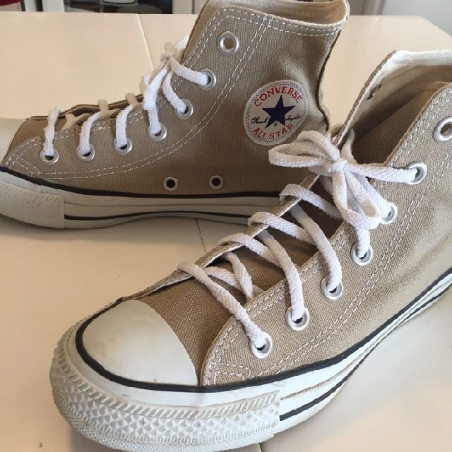 converse コンバース ハイカット ベージュ