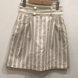 マジェスティックレゴン(MAJESTIC LEGON)のマジェ♡ストライプ台形スカート(ミニスカート)