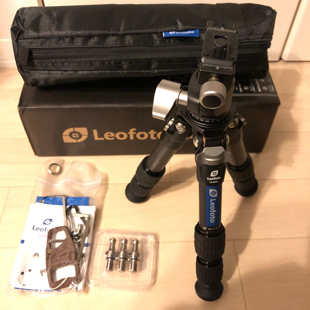 Leofoto LS-223C＋LH25 三脚、自由雲台 堅牢性 軽量カーボン