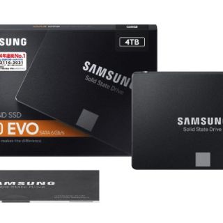 サムスン(SAMSUNG)の4TB SAMSUNG SSD(PC周辺機器)