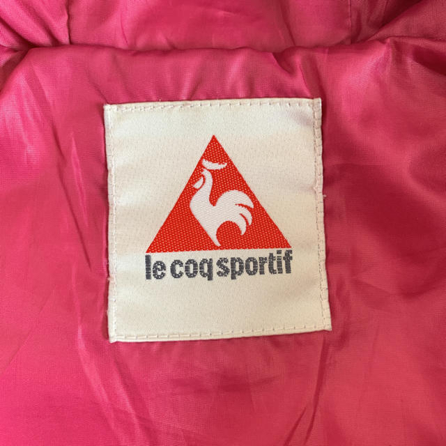 le coq sportif(ルコックスポルティフ)の最終値下げ！ルコック  ダウンジャケット レディースのジャケット/アウター(ダウンジャケット)の商品写真