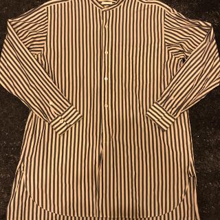 シャツ COMOLI バンドカラーシャツ 0の通販 by あらた's shop|コモリ ...