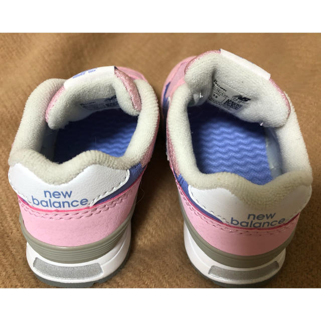 New Balance(ニューバランス)のニューバランス キッズ 13.0 ピンク キッズ/ベビー/マタニティのベビー靴/シューズ(~14cm)(スニーカー)の商品写真