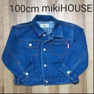 ミキハウス(mikihouse)の100cm MIKIHOUSE デニムジャケット G ジャン(ジャケット/上着)