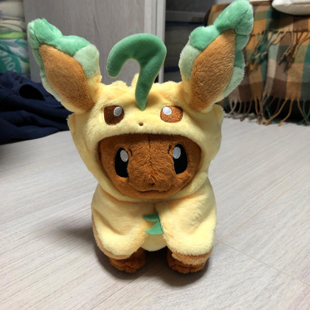 ポケモン リーフィアフード イーブイぬいぐるみの通販 By Snoomy S Shop ポケモンならラクマ