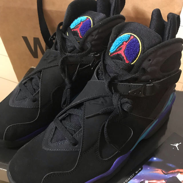 Airjordan8 アクア