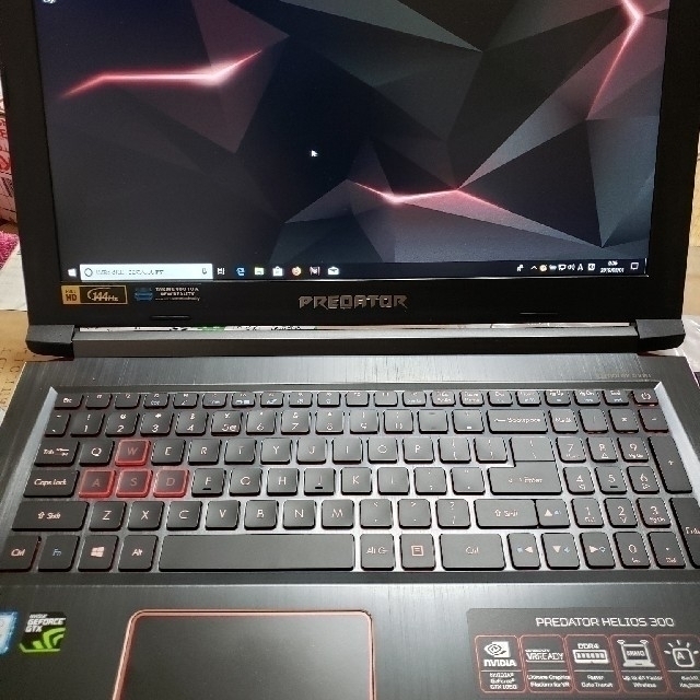 Acer(エイサー)のセール！Predator Helios 300 8750h 1060 144 スマホ/家電/カメラのPC/タブレット(ノートPC)の商品写真