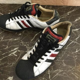 アディダス(adidas)のアディダス adidasスーパースター MMⅤⅡ 白×黒スネーク28cm 格安！(スニーカー)