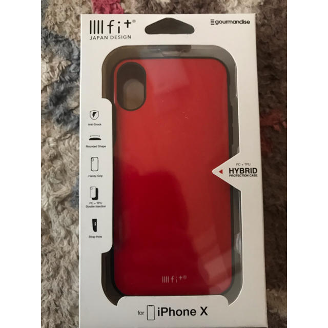 在庫処分！【新品未開封】 iiiifit イーフィット iphoneXケースの通販 by 雪森@プロフ確認、取り置き不可｜ラクマ