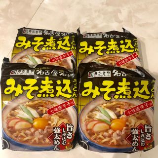 寿がきや   みそ煮込みうどん  4食セット(インスタント食品)