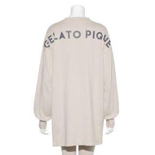 ジェラートピケ(gelato pique)のgelato pique🍦ビッグロゴプルオーバー【1度着用の美品】(ルームウェア)