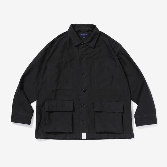 メンズ19SS DESCENDANT DWU SATIN LS SHIRT サイズ 1