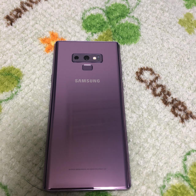 SAMSUNG(サムスン)のGalaxy note9 スマホ/家電/カメラのスマートフォン/携帯電話(スマートフォン本体)の商品写真