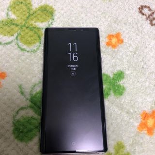 サムスン(SAMSUNG)のGalaxy note9(スマートフォン本体)