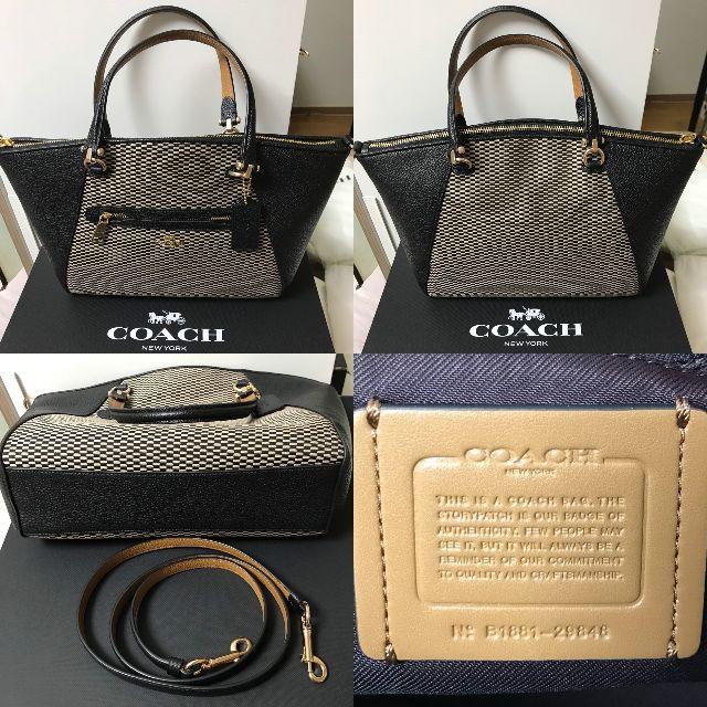 COACH(コーチ)のコーチ レガシィ ジャガード プレーリー サッチェル ハンドバッグ 29848 レディースのバッグ(トートバッグ)の商品写真