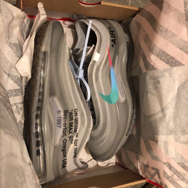 OFF-WHITE(オフホワイト)のnike×off-white airmax 97 メンズの靴/シューズ(スニーカー)の商品写真