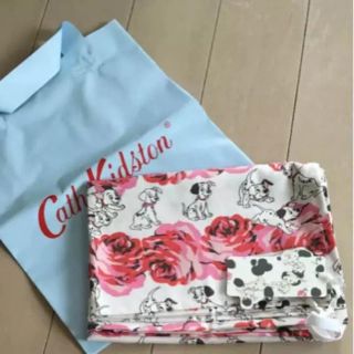 キャスキッドソン(Cath Kidston)の新品タグ付き キャスキッドソン 101匹わんちゃん コラボ ティータオル 2枚(テーブル用品)