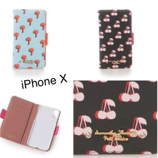 サマンサタバサプチチョイス(Samantha Thavasa Petit Choice)の新品♡定価6480円 マンサタバサプチチョイス （iPhoneX）スマホカバー(iPhoneケース)