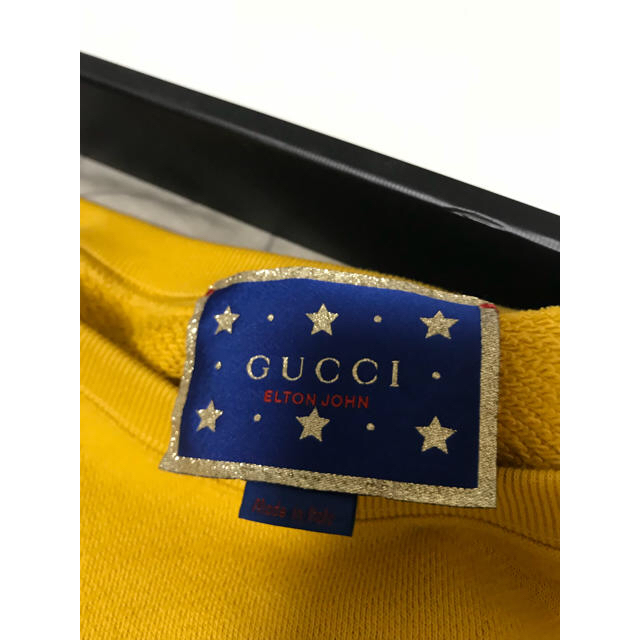 gucci トレーナー Elton johnコラボ