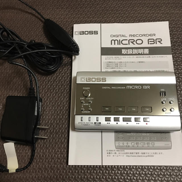 BOSS(ボス)のBOSS MICRO BR デジタルレコーダー おまけ付き 楽器のレコーディング/PA機器(MTR)の商品写真