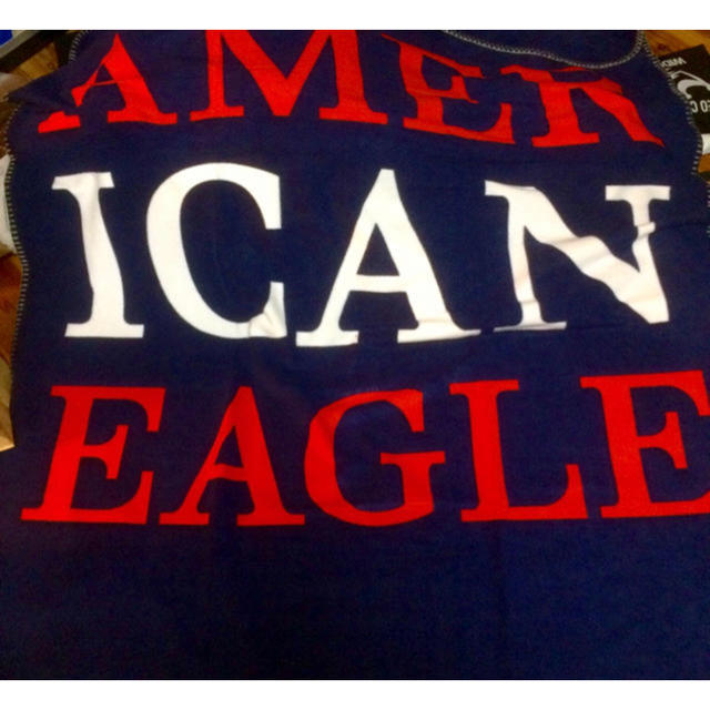 American Eagle(アメリカンイーグル)のアメリカンイーグル ブランケット 毛布 膝掛け big インテリア/住まい/日用品の寝具(毛布)の商品写真