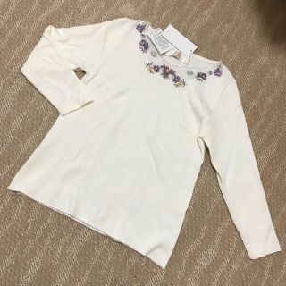 トッコ(tocco)のトッコクローゼット　お花刺繍トップス/アプワイザーリッショ　ウィルセレクション等(カットソー(長袖/七分))