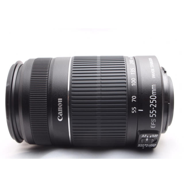 Canon(キヤノン)の✨手振れ補正望遠✨Canon EF-S 55-250mm IS Ⅱ✨ スマホ/家電/カメラのカメラ(レンズ(ズーム))の商品写真
