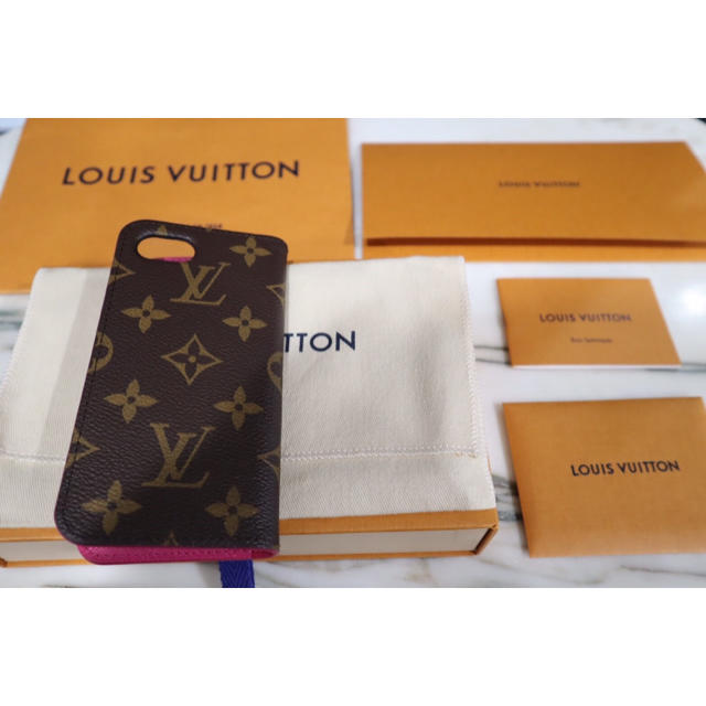 LOUIS VUITTON - 🌸LOUIS VUITTON iPhone7.8ケースの通販 by ria,s｜ルイヴィトンならラクマ