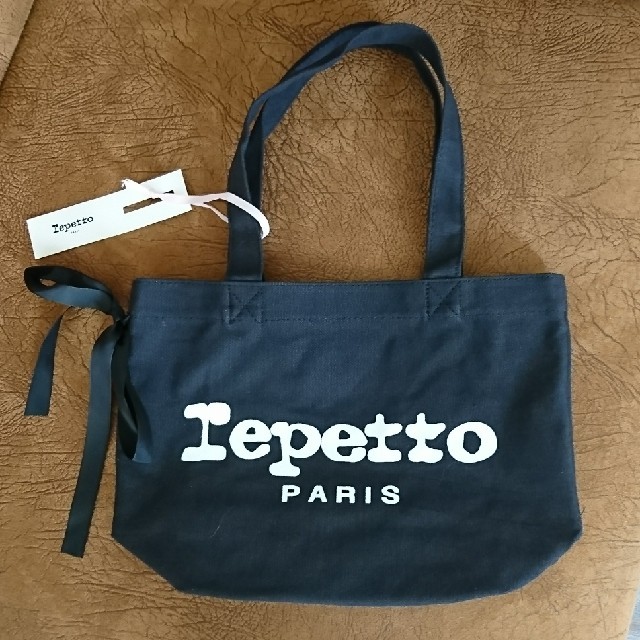 repetto(レペット)の☆新品☆ レペット ミニトートバッグ 黒 レディースのバッグ(トートバッグ)の商品写真