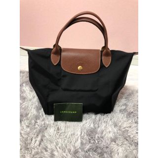 ロンシャン(LONGCHAMP)のLongchamp sプリアージュ BLACK(ハンドバッグ)