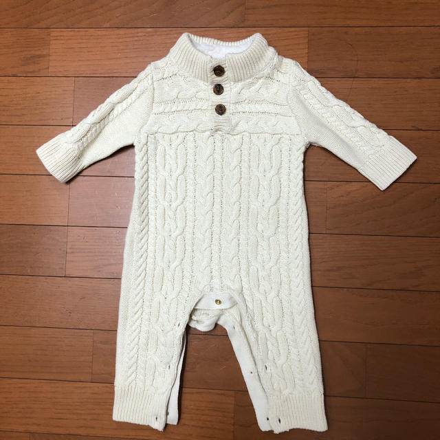 GAP(ギャップ)のmanaminさん専用 ニットロンパース キッズ/ベビー/マタニティのベビー服(~85cm)(ロンパース)の商品写真