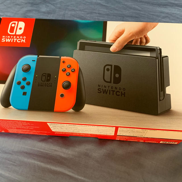 Nintendo Switch - 【新品 未開封】任天堂スイッチ ネオンブルー/ネオンレッドの通販 by TOBO's shop