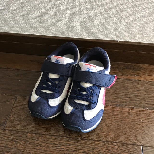 mikihouse(ミキハウス)のMIKIHOUSE✕MIZUNO 16.5センチ スニーカー キッズ/ベビー/マタニティのキッズ靴/シューズ(15cm~)(スニーカー)の商品写真