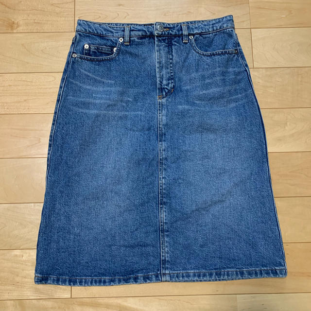 A.P.C(アーペーセー)のAPC デニムスカート size S  DR18 レディースのスカート(ひざ丈スカート)の商品写真