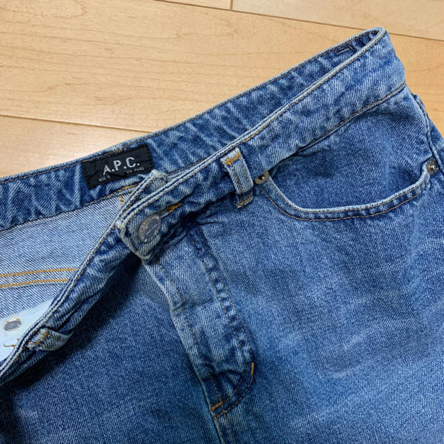 A.P.C(アーペーセー)のAPC デニムスカート size S  DR18 レディースのスカート(ひざ丈スカート)の商品写真