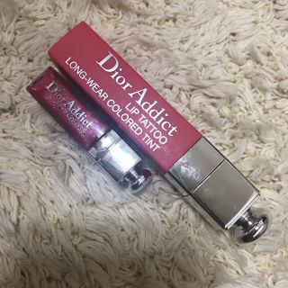 ディオール(Dior)のディオール アディクトリップティント 551(おまけ付き)(口紅)