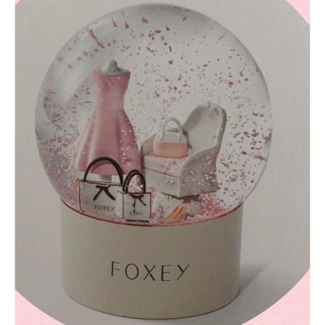 FOXEY(フォクシー)のfoxey  スノードーム  インテリア/住まい/日用品のインテリア小物(置物)の商品写真