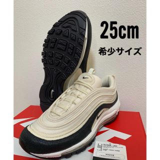 ナイキ(NIKE)のNIKE W AIRMAX 97 PRM 25 cm エアマックス97 クリーム(スニーカー)