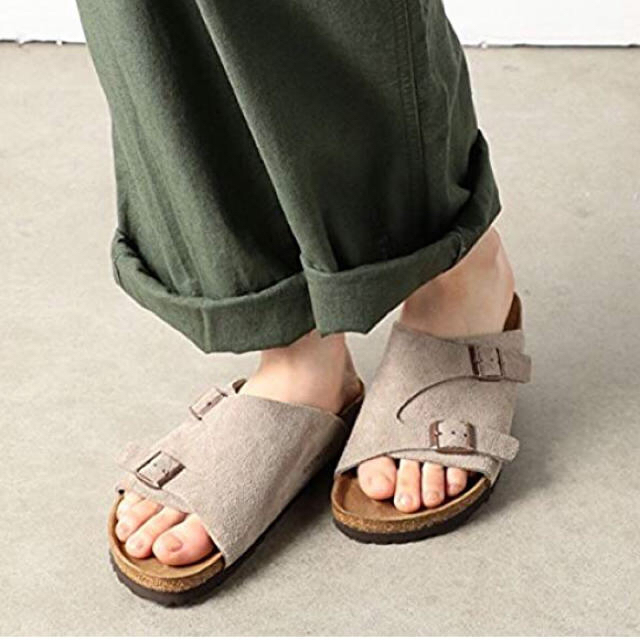 トープスエードサイズBIRKENSTOCK ビルケンシュトック チューリッヒ 37 サンダル