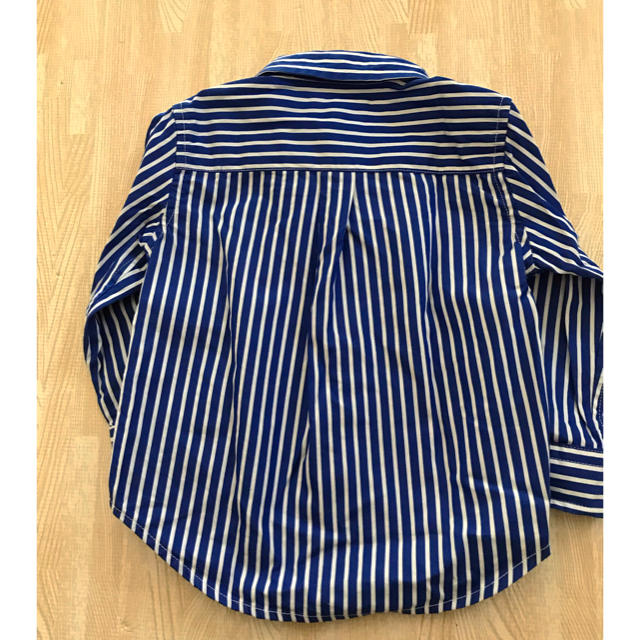 POLO RALPH LAUREN(ポロラルフローレン)のラルフローレン ストライプシャツ 80 キッズ/ベビー/マタニティのベビー服(~85cm)(シャツ/カットソー)の商品写真