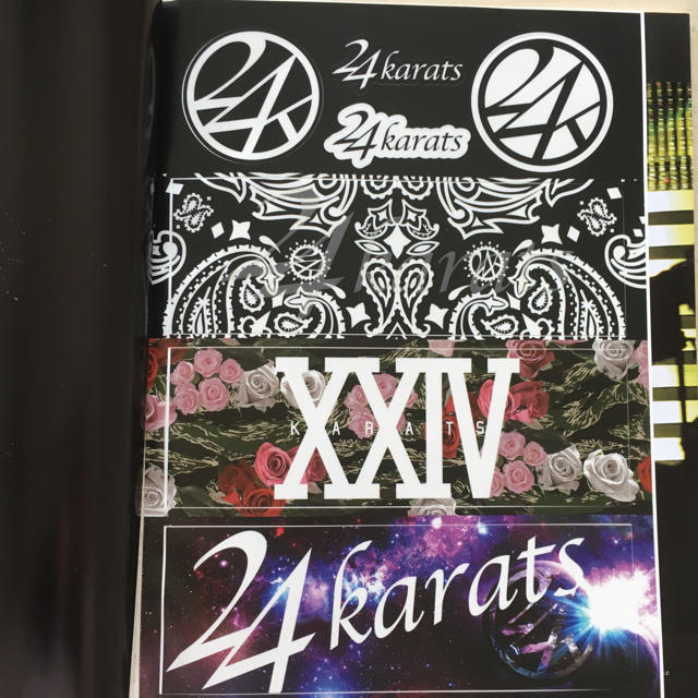 24karats(トゥエンティーフォーカラッツ)の24karats brand book エンタメ/ホビーのタレントグッズ(ミュージシャン)の商品写真