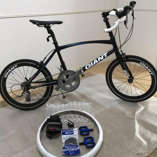 ジャイアント(Giant)のGIANT idiom0 IDIOM0 おまけ多数 程度良 ミニベロ(自転車本体)