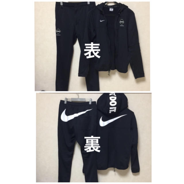 品質が F.C.R.B. - 【極美品】上下Ｌ FCRB 15AW BIG SWOOSH ジャージ