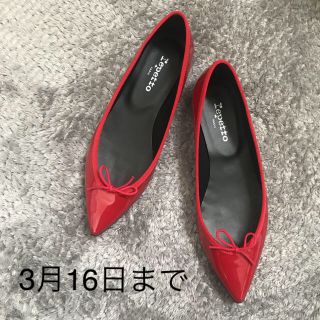 repetto  JUNON (ブラックエナメル)  定価￥47520 税込