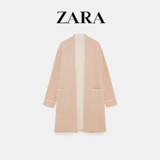 ザラ(ZARA)のZARA☆春色2色☆2018SS新作パイピングコート(チェスターコート)