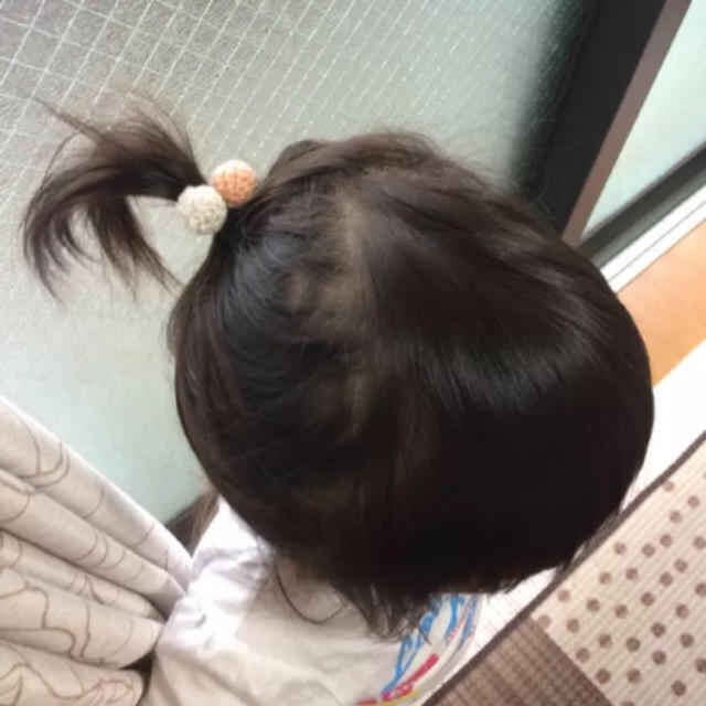 コロコロ＊小さなヘアゴム ハンドメイドのアクセサリー(ヘアアクセサリー)の商品写真