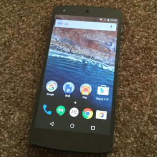 エルジーエレクトロニクス(LG Electronics)のNexus5 32GB(スマートフォン本体)