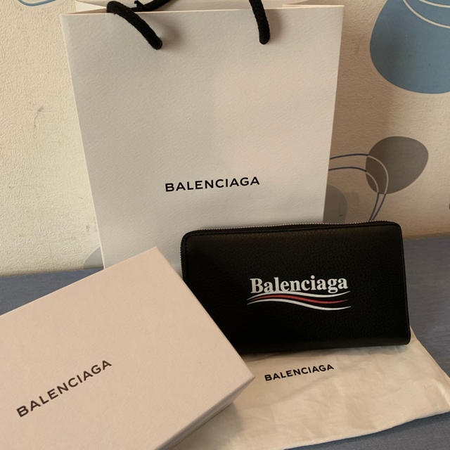 柔らかな質感の - Balenciaga BALENCIAGA Everyday 財布 長財布
