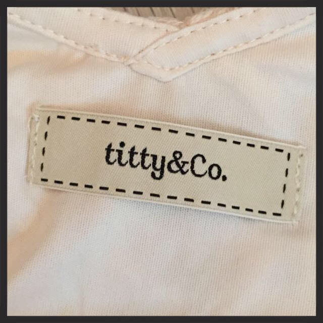 titty&co(ティティアンドコー)のtitty&Co. ピンクワンピース レディースのワンピース(ミニワンピース)の商品写真