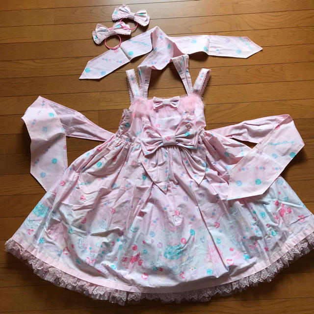 Angelic Pretty☆ジュエリージュレホルターネックJSK☆